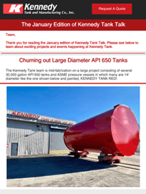 Read Kennedy Tank's January 2022 Tank Talk (pdf)